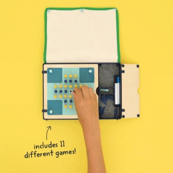 NEW KiwiCo. Kiwi Co. Pegboard Games Puzzles Travel Board Games Case Party Deskto - Picture 12 of 13